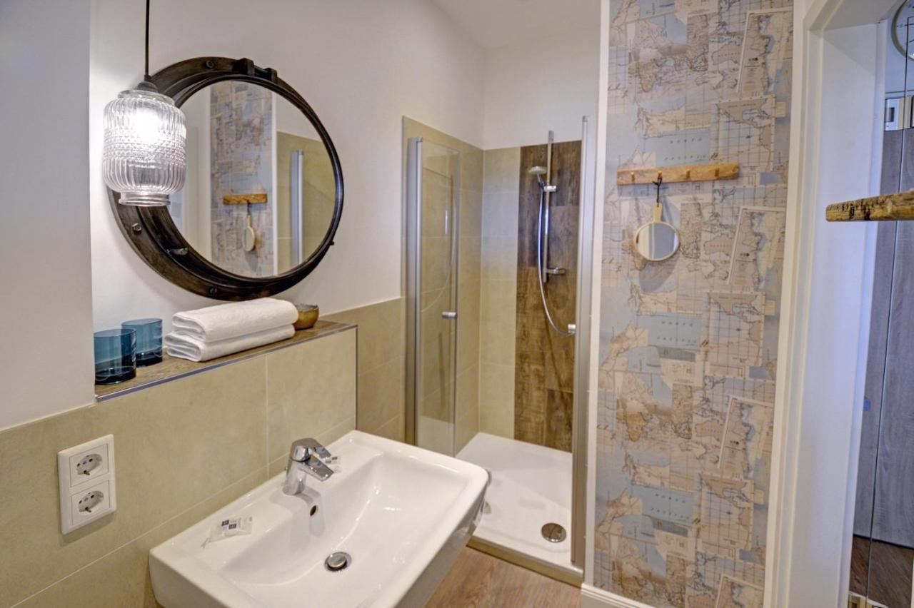 Fewo1846 Intermar - Marina Del Rey - Elegantes Studioapartment Mit Meerblick Und Eigenem Strandkorb Глюксбург Екстер'єр фото