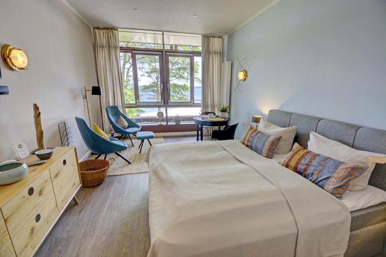 Fewo1846 Intermar - Marina Del Rey - Elegantes Studioapartment Mit Meerblick Und Eigenem Strandkorb Глюксбург Екстер'єр фото