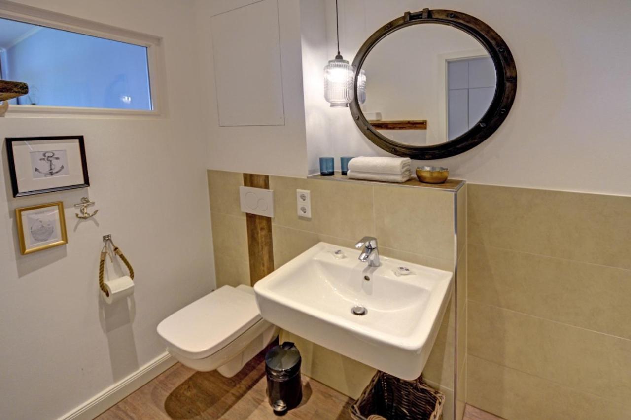 Fewo1846 Intermar - Marina Del Rey - Elegantes Studioapartment Mit Meerblick Und Eigenem Strandkorb Глюксбург Екстер'єр фото